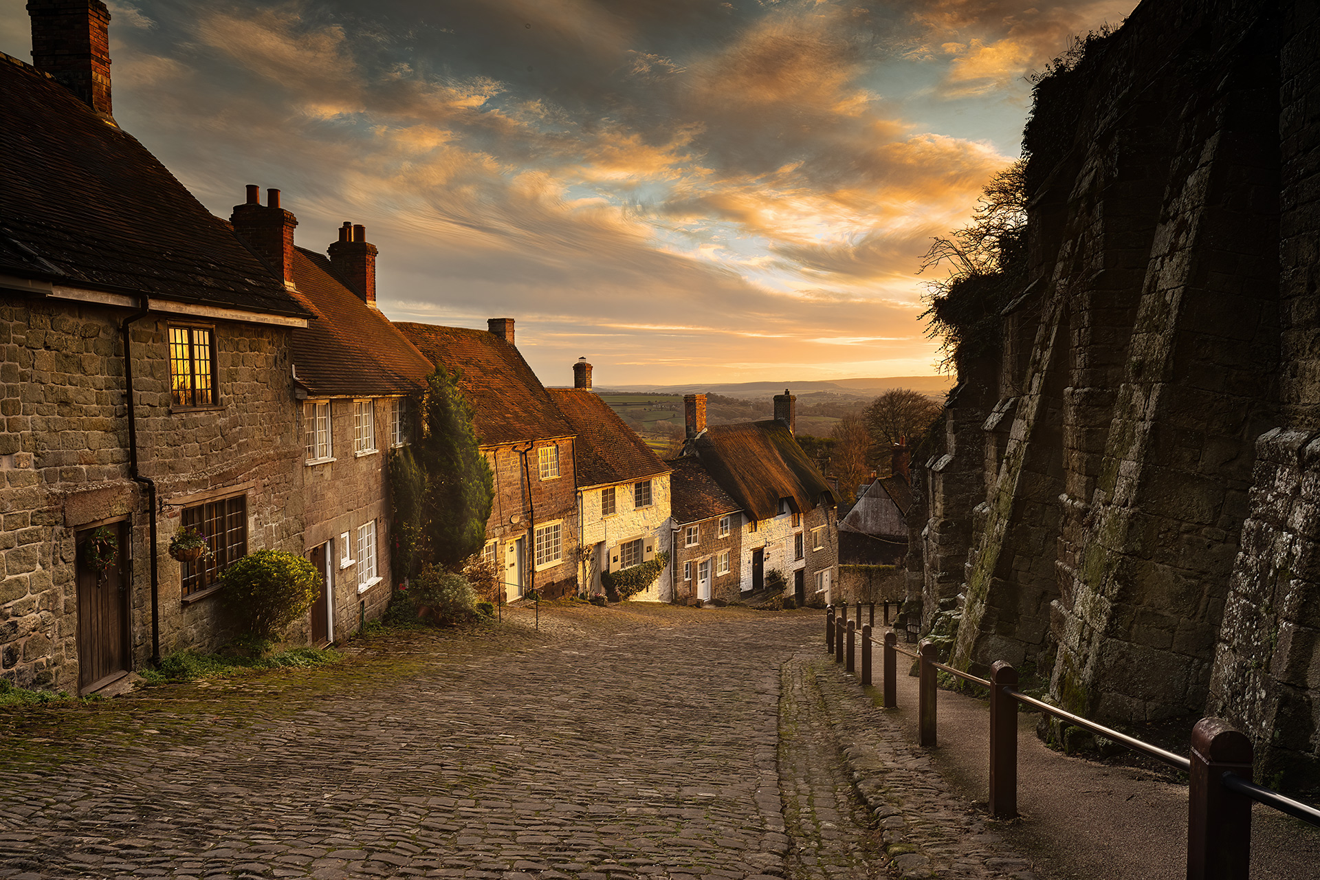 Gold Hill from the Hovis Advert